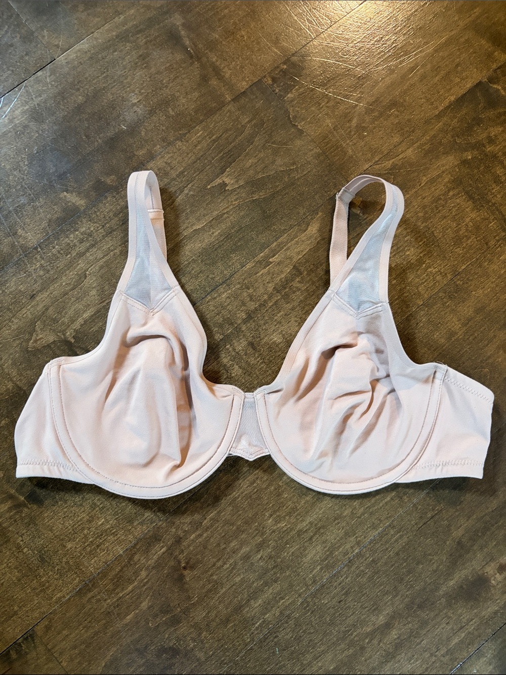 Wacoal nude Underwire non padded Convertiable Bra - Smooth Everyday Support, 40C